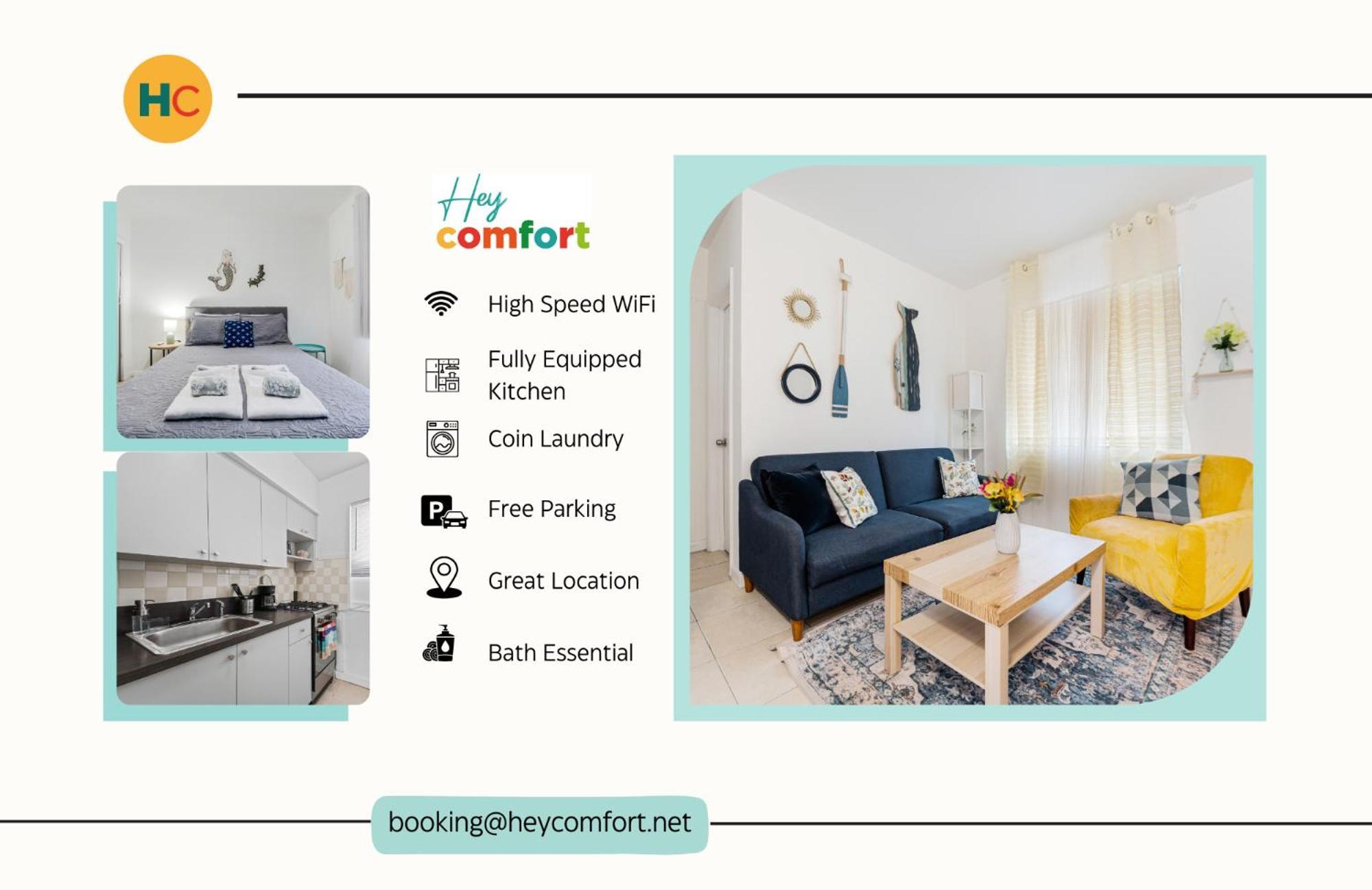 Serene 1br With Tropical Charm Near Brickell *